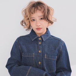 【ボブ】欲しいところに狙い撃ち！ブロンド×ブラウンって相思相愛