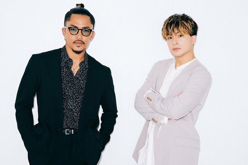 数原龍友、白濱亜嵐（GENERATIONS）。ar10月号より