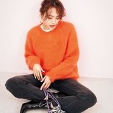「気分も体感温度もふわっとアップ♡」ウォームカラーで映えるひだまりニット6選