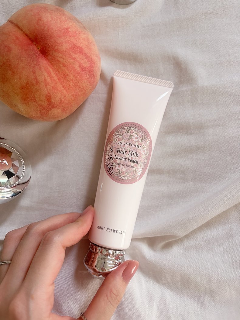 ジルスチュアート ネクターピーチ ヘアミルク 100mL ￥3,080（限定品）