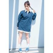 与田的彼女服はこれで決まり♡大きめシャツ×ミニで大人の女性にやんちゃな少年感をプラス