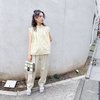 シャツ￥2,990、パンツ￥3,990(オンラインと一部店舗のみで販売)／ユニクロ ユー(ユニクロ)
