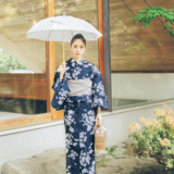 非日常感にドキッ♡ 藍色浴衣でいつもより色っぽいワタシに【乃木坂46堀未央奈】