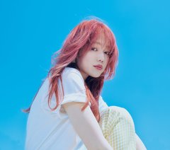 【ロング】夏の青空にピッタリなのは最愛ピンク♡