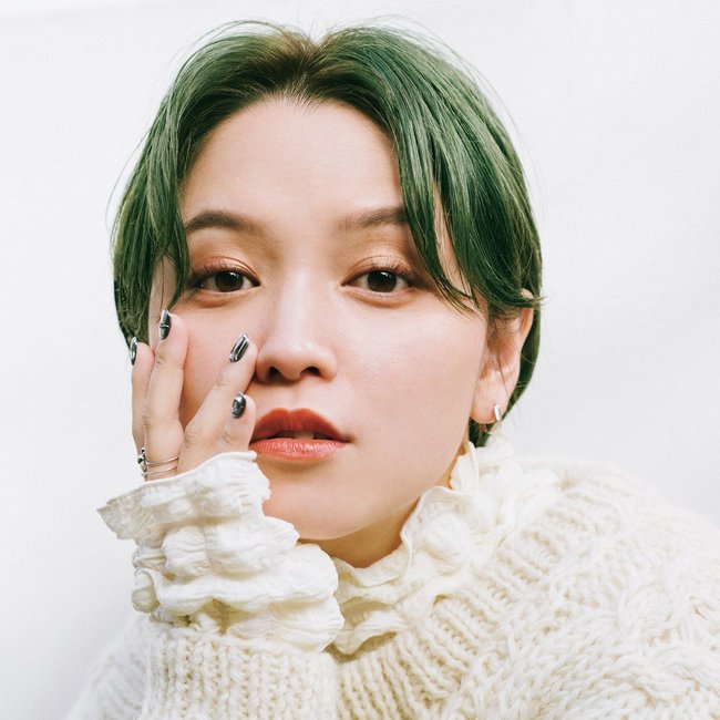 【ショート】鮮やかグリーンで美肌も洒落感も叶っちゃう♡