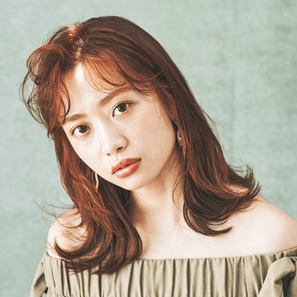 今年はヘアから温まり♡オレンジカラーが今キテる！