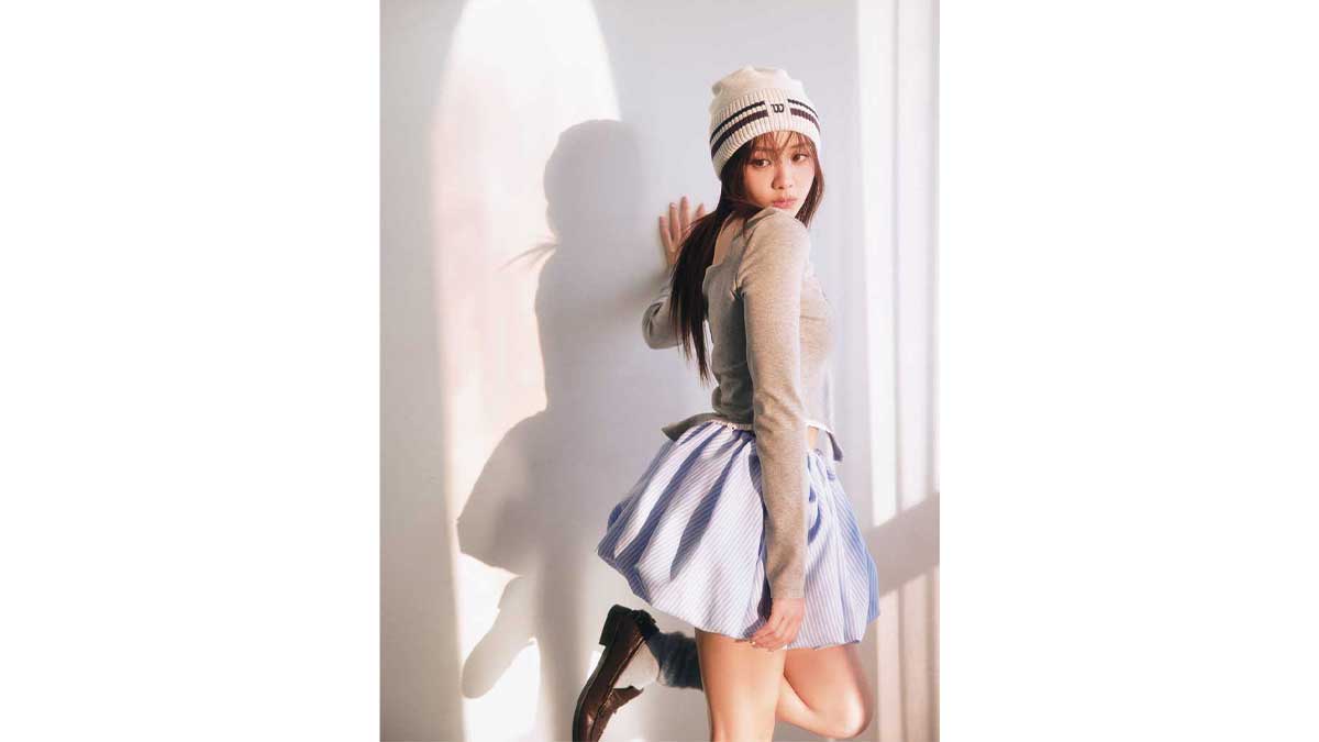 春はミニが着たくなる♡ 森香澄がお手本！ぽわっとしたフォルムに