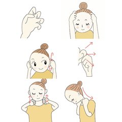 「今日にかぎって顔パンパン…(泣)」デート当日でもむくみに効果抜群！　メイク前にできる【簡単・小顔リンパマッサージ】