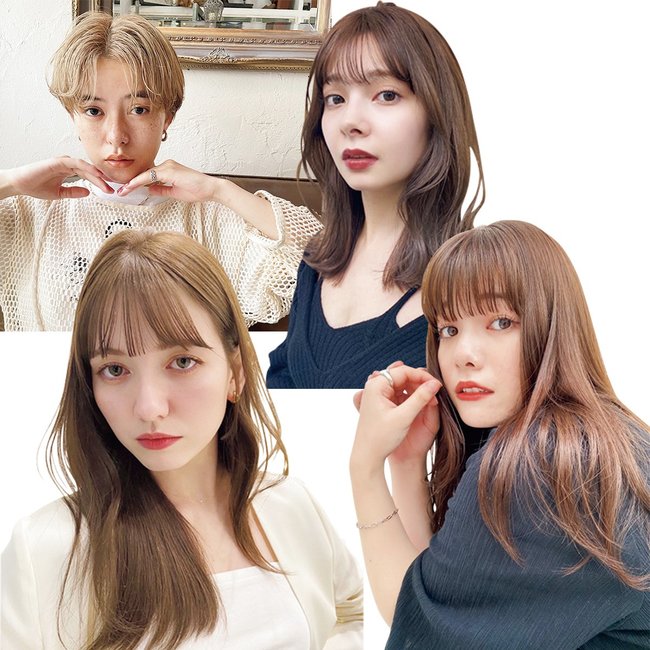 【まろみベージュ】くすみ感と色落ちを楽しめる！日本人の肌を引き立てる髪色【透明感ヘアカラー】４選