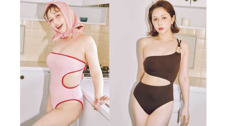 キュッとくびれたデザインで痩せ見え♡ウエストが気になる人も自信を持って着られる【ワザあり水着】5選