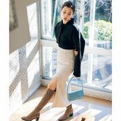 ここぞ!のデートは”スキバレ最上級”なタイトスカートで。色味を抑えた大人の告られコーデ2選