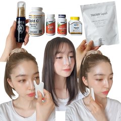 上西星来、小顔の秘密は？「フェイスラインは老廃物が溜まりやすいので…」愛用サプリや小顔体操も公開♡