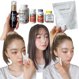 上西星来、小顔の秘密は?「フェイスラインは老廃物が溜まりやすいので…」愛用サプリや小顔体操も公開♡