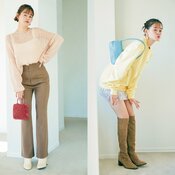 ”彼に可愛いって思われたい…”スタイルよく見せるコツはボトムにあり!!【美脚デートコーデ】2選