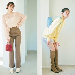 ”彼に可愛いって思われたい…”スタイルよく見せるコツはボトムにあり!!【美脚デートコーデ】２選