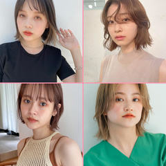 「ボブ＝顔が大きい」から脱却！【顔型別】小顔になれるボブカタログ