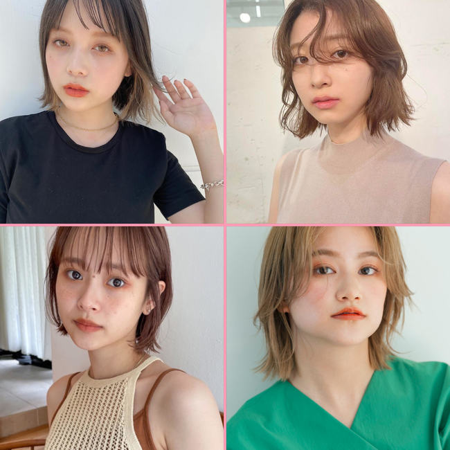 「ボブ＝顔が大きい」から脱却！【顔型別】小顔になれるボブカタログ