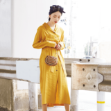 色物を制すものはおしゃれを制す!? 着るだけでこなれるマスタードカラーがすごい【乃木坂46堀未央奈】