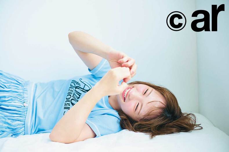 川栄李奈。ar7月号より
