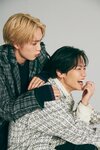 川村壱馬、藤原 樹(THE RAMPAGE from EXILE TRIBE)。ar9月号より
