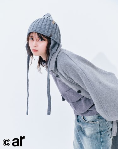 齋藤飛鳥さん着用 エムエムシックス　変形パーカー 齋藤飛鳥、大人になるってどういうこと？「アイドルとして活動し