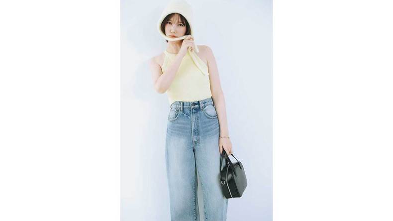 デートにデニムはアリ♡!! おしゃれ番長・本田翼が推すスタイルアップできる【ルーズストレートデニム】