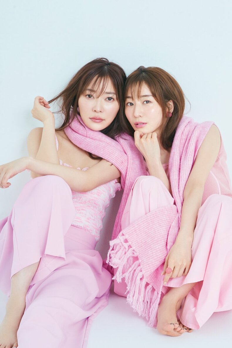 【画像・写真】 【田中みな実×指原莉乃】まるで双子なバブ感ショットにキュン♡「お互い、ないものねだりですね♡」募る想いを告白