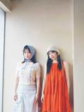 月足天音(左)・櫻井優衣(右)。ar7月号より