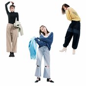 「あざとくなれない…」それなら“服”に散りばめて♡上半身が華奢見えするパンツの着こなし術!宮田聡子の【あざとコーデ】3選