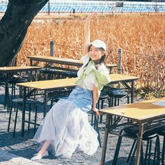 軽やかな素材とカラーで春を先取り♡ 大原優乃がお手本【春のフレッシュコーデ】