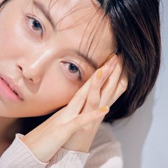 「ファンデ塗ってません」風、ちゅルピカ素肌メイクで2021年の福を呼び込む♡