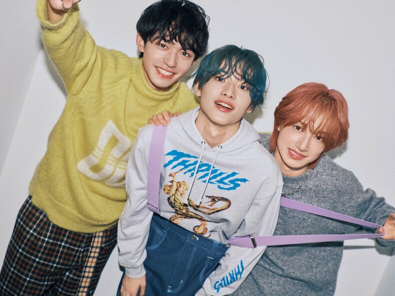 VOKSY DAYS　(右から)橋 新夢、松崎朔弥、長野蒼大