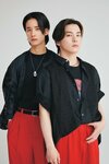 川西拓実、佐藤景瑚(JO1)。ar7月号より