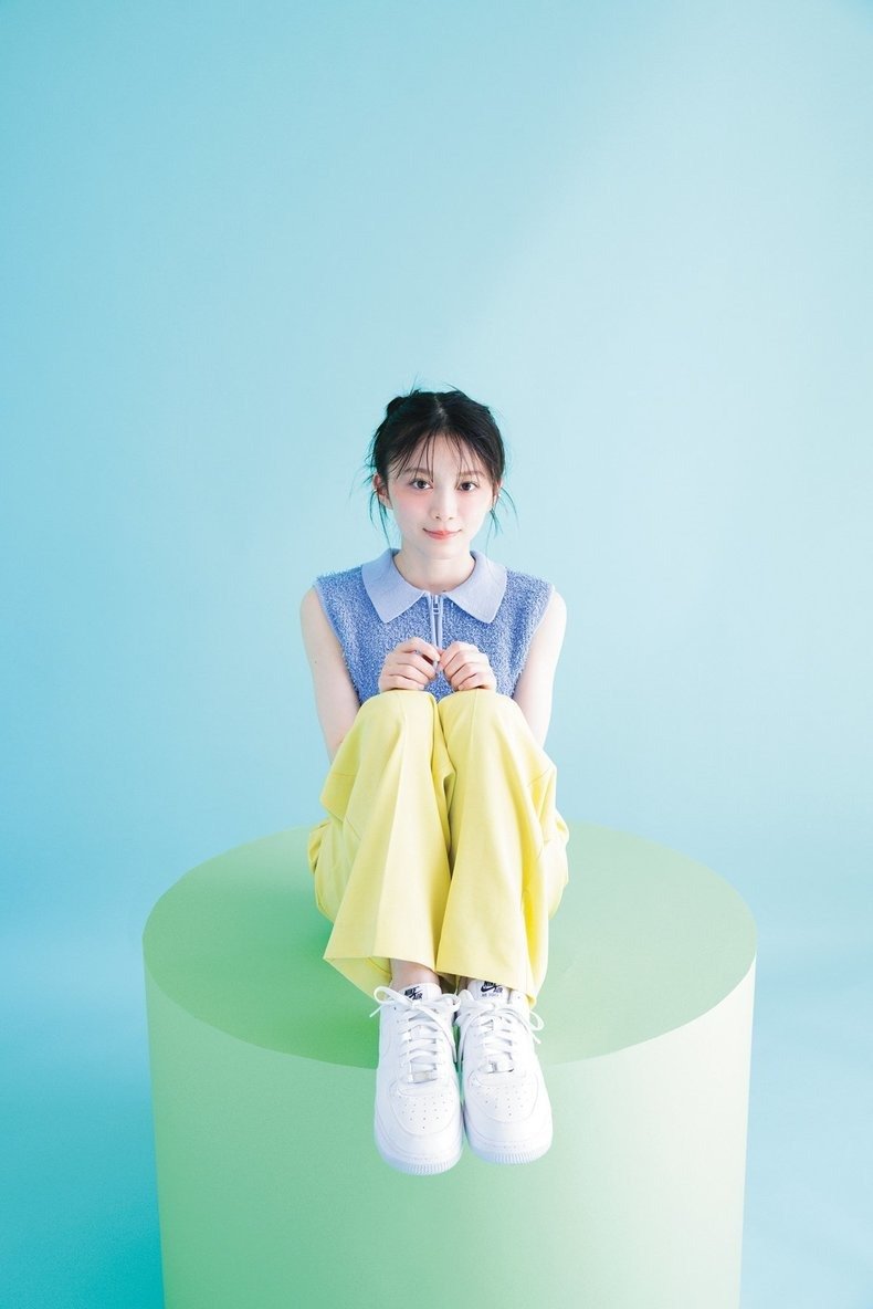 森田ひかる(櫻坂46)。ar2024年9月号より