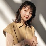 外ハネ×ウェットの【質感ミックスヘア】が大人レディにピッタリ