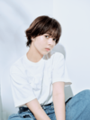 担当美容師／店長　原田直美さん　モデル／BIBIさん