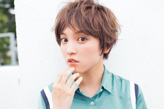 甘すぎないのに女性らしい色っぽショート