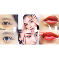 【垢抜ける方法３選】カラー眉毛、シースルー前髪、ちゅんリップ…これで圧倒的にメイクが変わる！プロが伝授♡