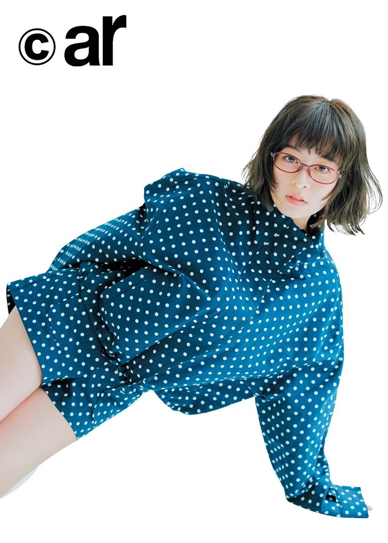 森七菜。2026年ar5月号より
