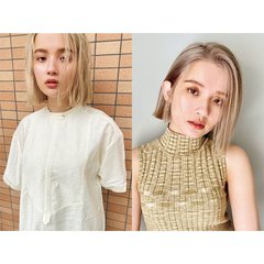 手っ取り早くあか抜けるなら？大胆に【ハイトーンボブ】が正解