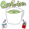 抹茶ティーラテをオールミルク(無料)&ホワイトモカシロップ追加(+¥50)