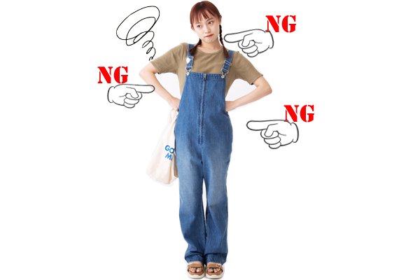 「まいう〜って言ってそう…」ラフすぎるデニムサロペ姿が、この後一瞬で色っぽくなります！