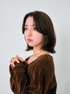 担当美容師／スタイリスト　塩山萌々子さん(GARDEN omotesando)
