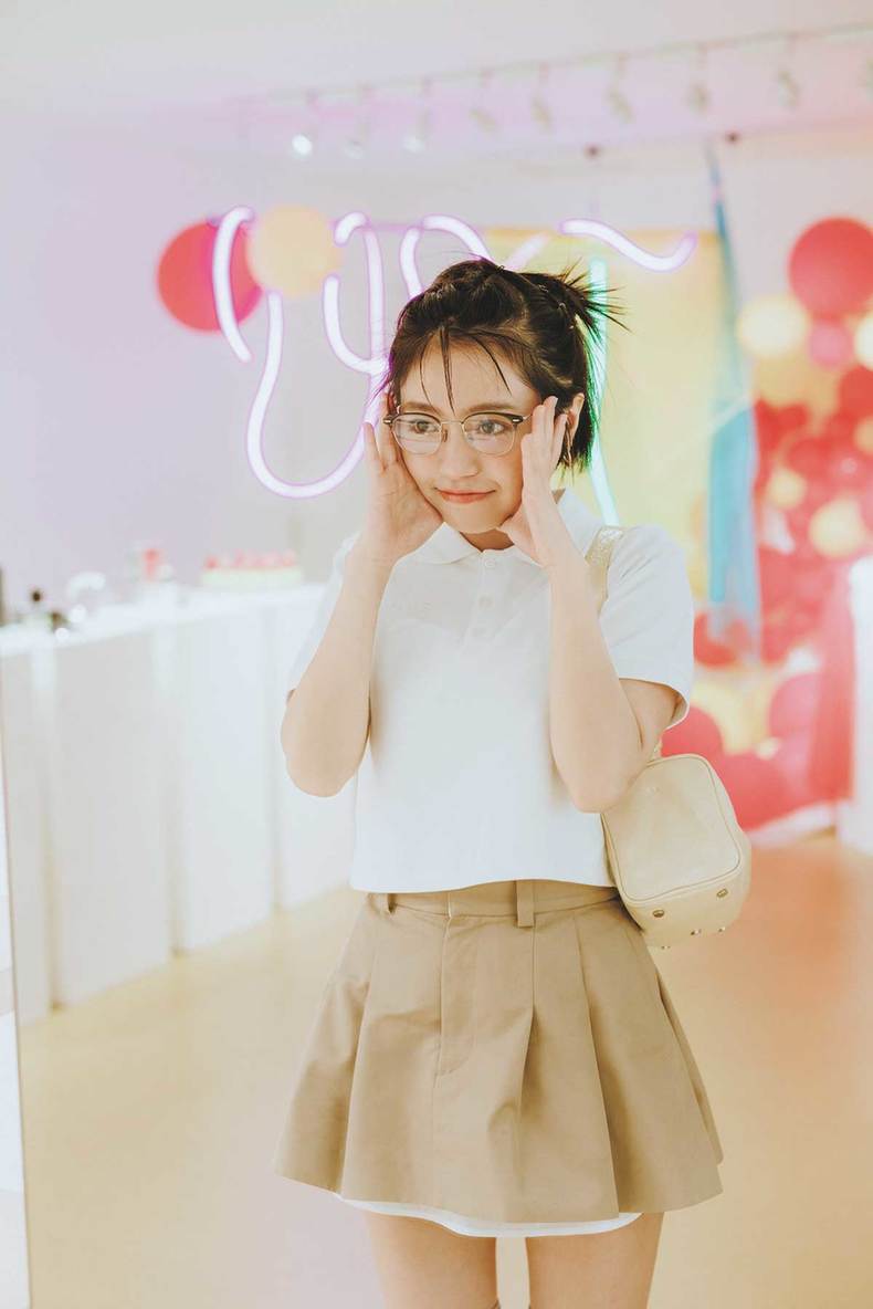 大原優乃。ar9月号より