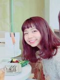 愛甲ひかり。 ヘアカラーをしていた頃の写真