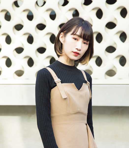 正統派ボブを小悪魔カワイくするのは【あざとインナー】