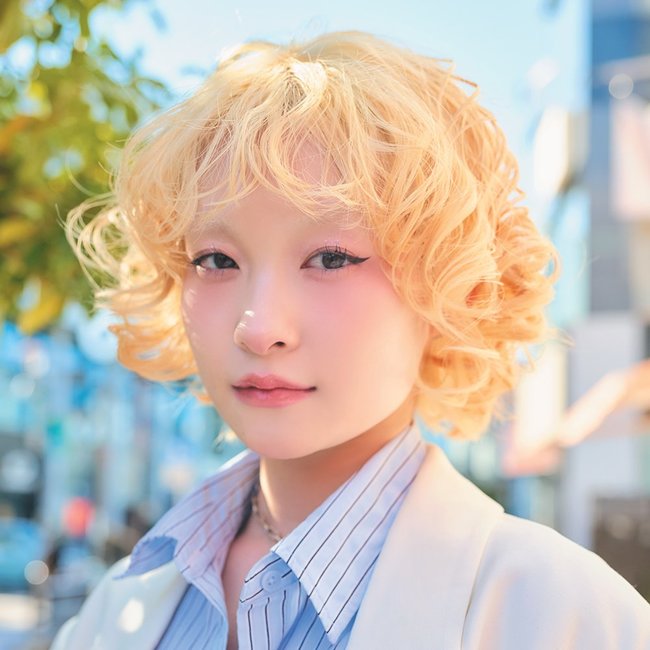 【ボブ】正統派ブロンドヘアでピュアな可愛さが弾ける！