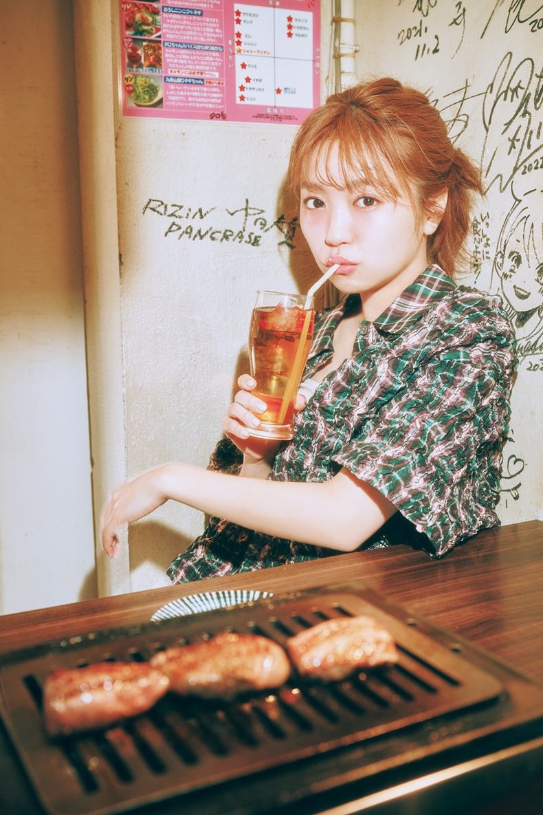大原優乃。ar5月号より