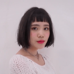 ar girl犬伏 舞のモードなぱっつんボブになりたい！スタイリング動画