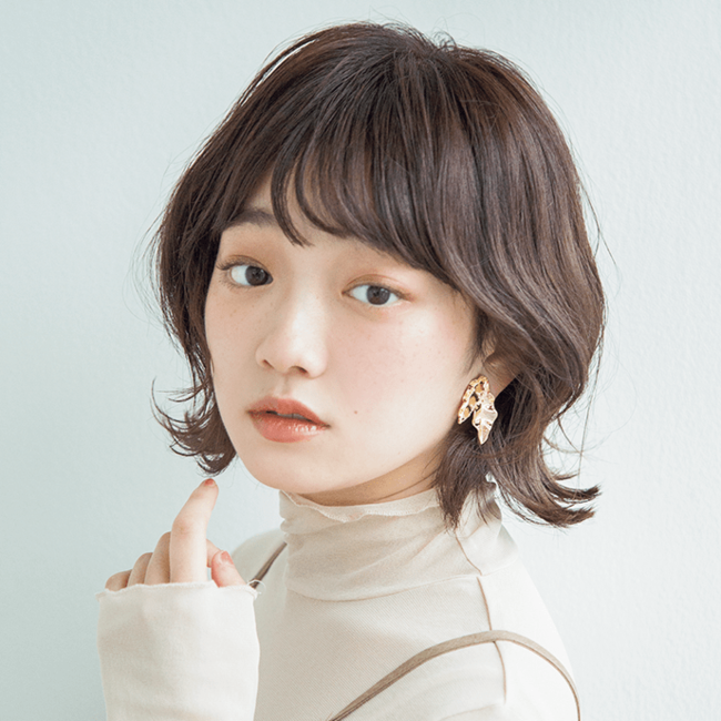 【ボブ】上品ヘルシーなフェロ色がニュートレンド